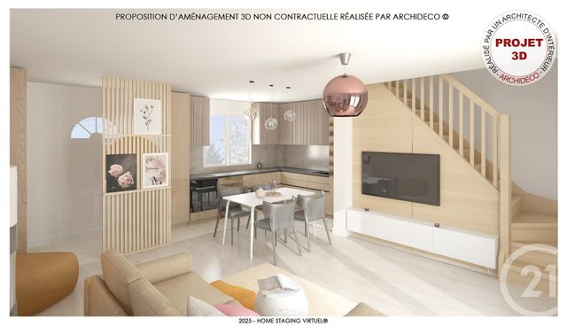 maison à vendre - 4 pièces - 85.27 m2 - TREMBLAY EN FRANCE - 93 - ILE-DE-FRANCE - Century 21 Vert-Galant