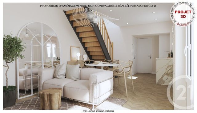 maison à vendre - 3 pièces - 44.4 m2 - AULNAY SOUS BOIS - 93 - ILE-DE-FRANCE - Century 21 Vert-Galant