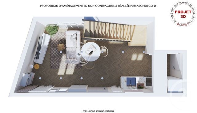 maison à vendre - 3 pièces - 44.4 m2 - AULNAY SOUS BOIS - 93 - ILE-DE-FRANCE - Century 21 Vert-Galant