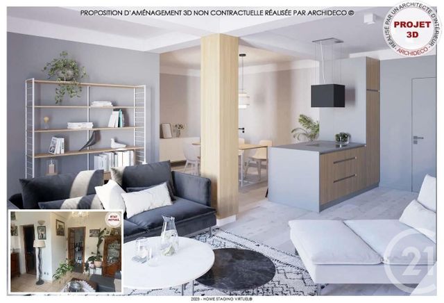 maison à vendre - 3 pièces - 59.06 m2 - TREMBLAY EN FRANCE - 93 - ILE-DE-FRANCE - Century 21 Vert-Galant